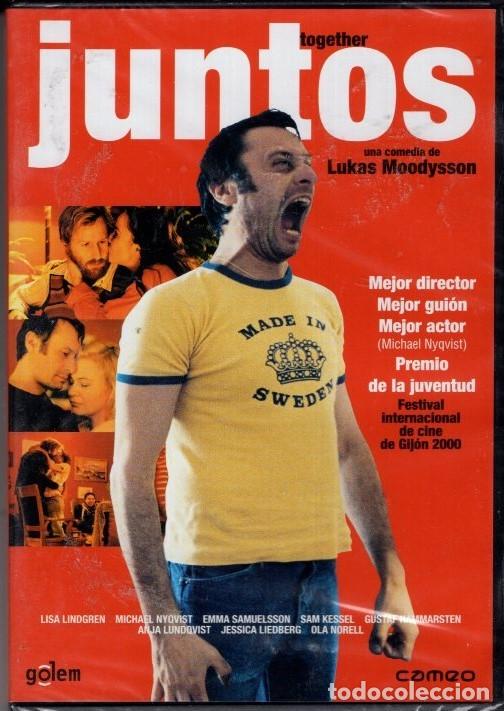 Cine: JUNTOS (TOGETHER) DVD -UNA MUJER SEPARADA SE VA VIVIR CON SU HERMANO EN UNACOMUNA HIPPI...POBRECILLA