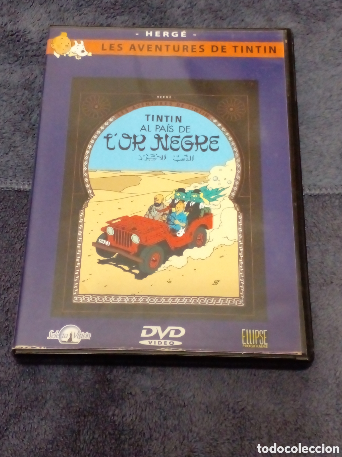 Cine: Dvd-80. Tintin Al Pa&iacute;s De L'or Negre, De 2&aring; Mano.
