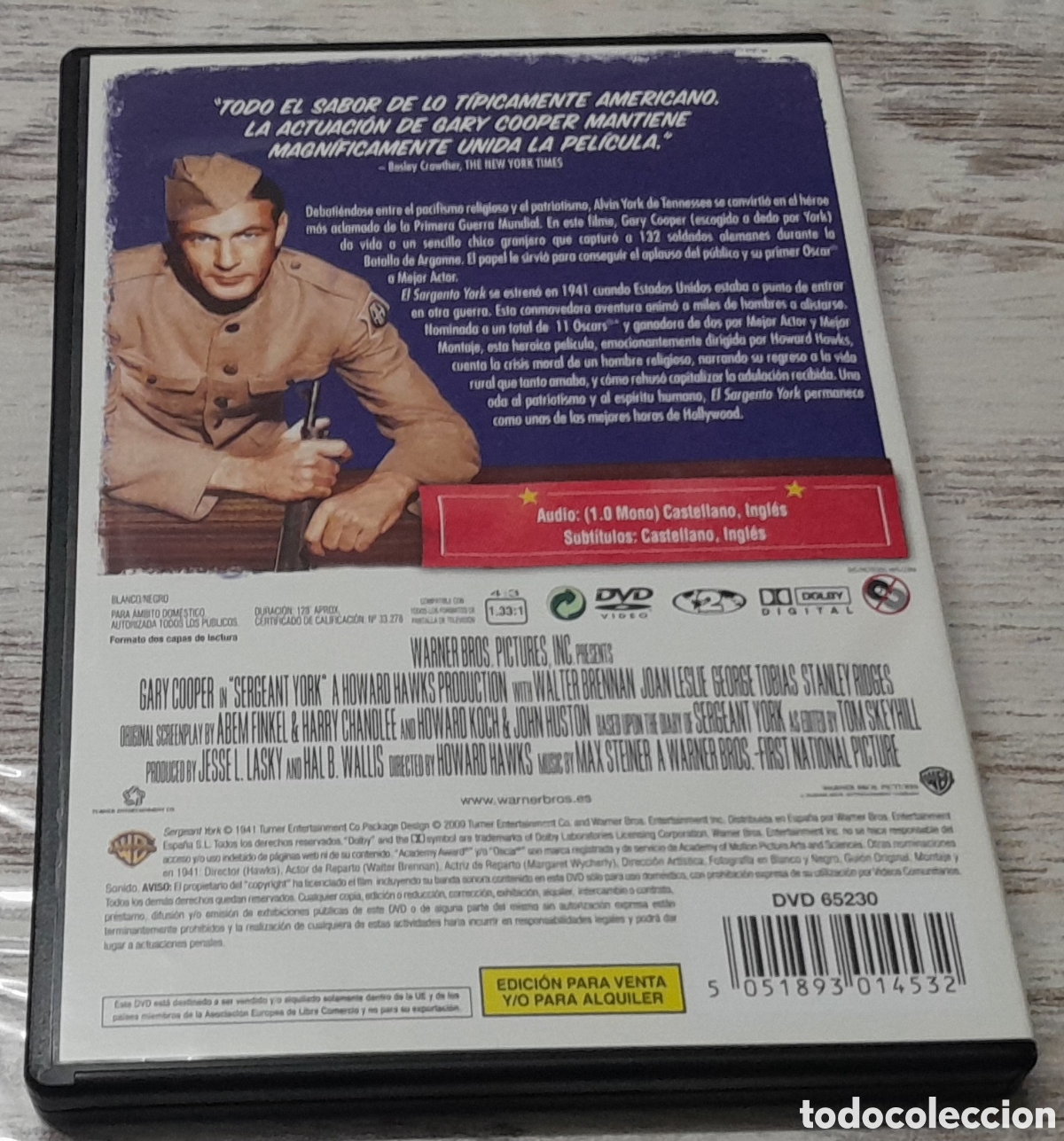 Cine: EL SARGENTO YORK - GARY COOPER - Foto 2