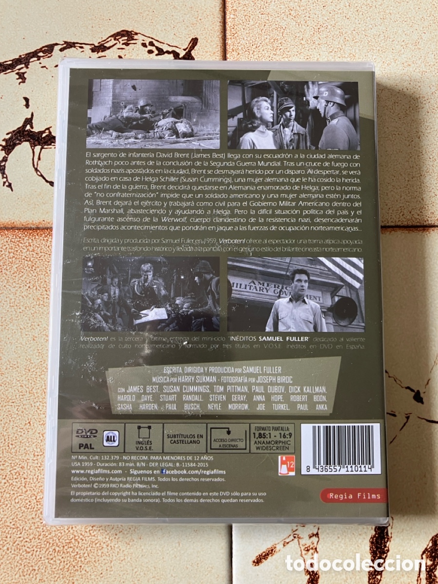 Cine: Verboten! - DVD - Samuel Fuller - Foto 2