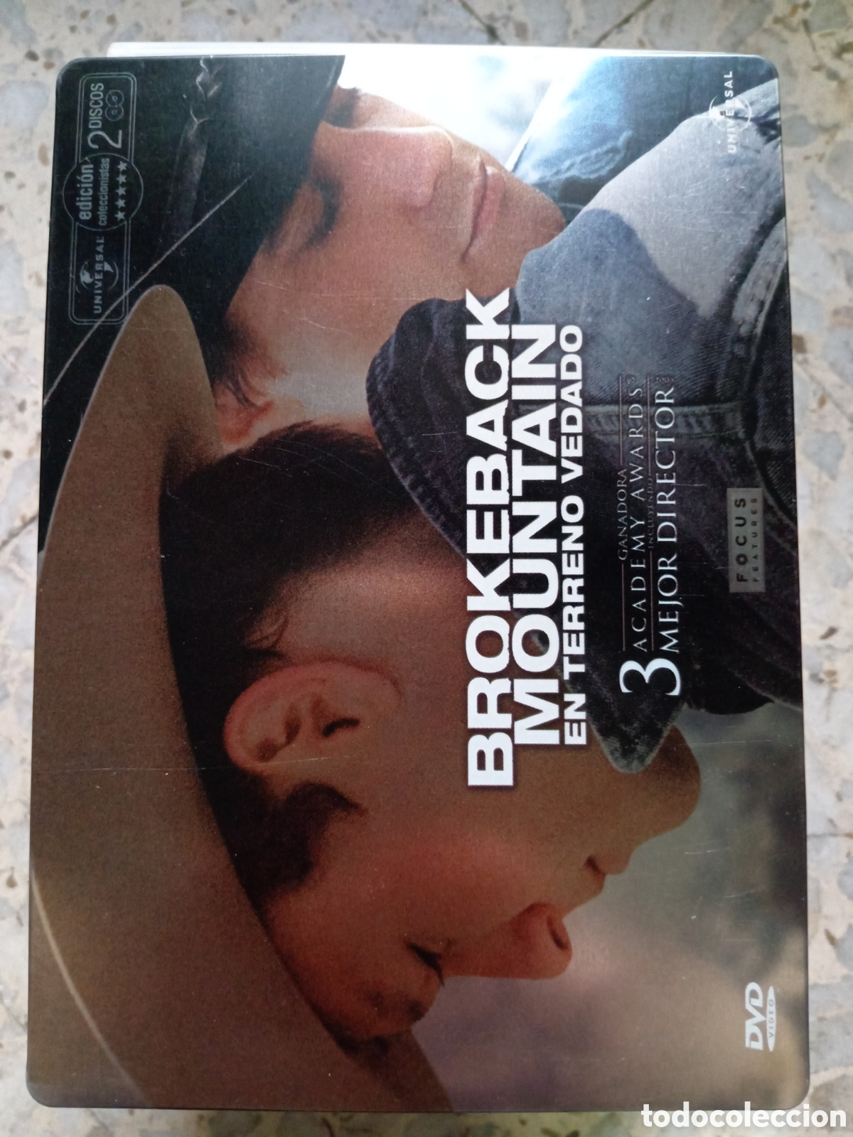 Cine: DVD BROKEBACK MOUNTAIN EDICION 2 DVD EN CAJA METALICA