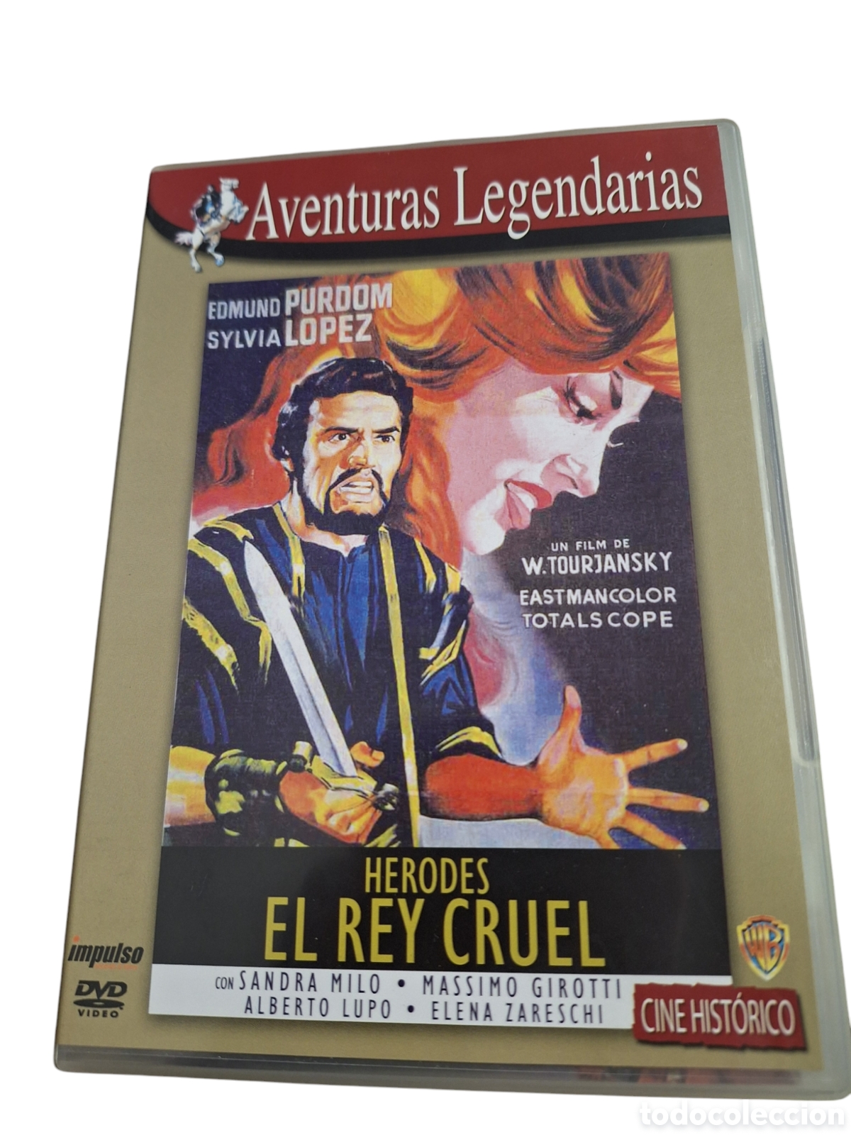 Cin&eacute;ma: S912 Herodes el rey cruel DVD SEGUNDAMANO