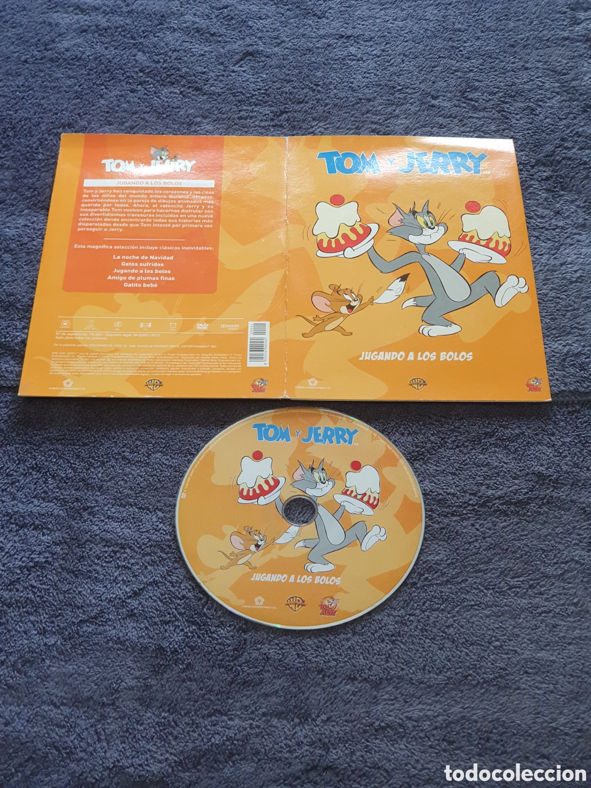 Cine: Dvd- 81. Tom Y Jerry - Jugando A Los Bolos, De 2&ordf; Mano, Edici&oacute;n De Cart&oacute;n.