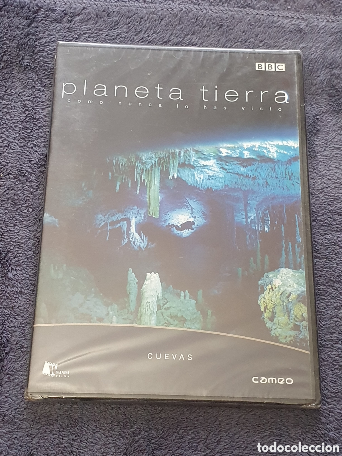 Cine: Dvd-83. Planeta Tierra, Cuevas, Nuevo Precintado Original, Sin Estrenar Ni Usar, Caja Fina.