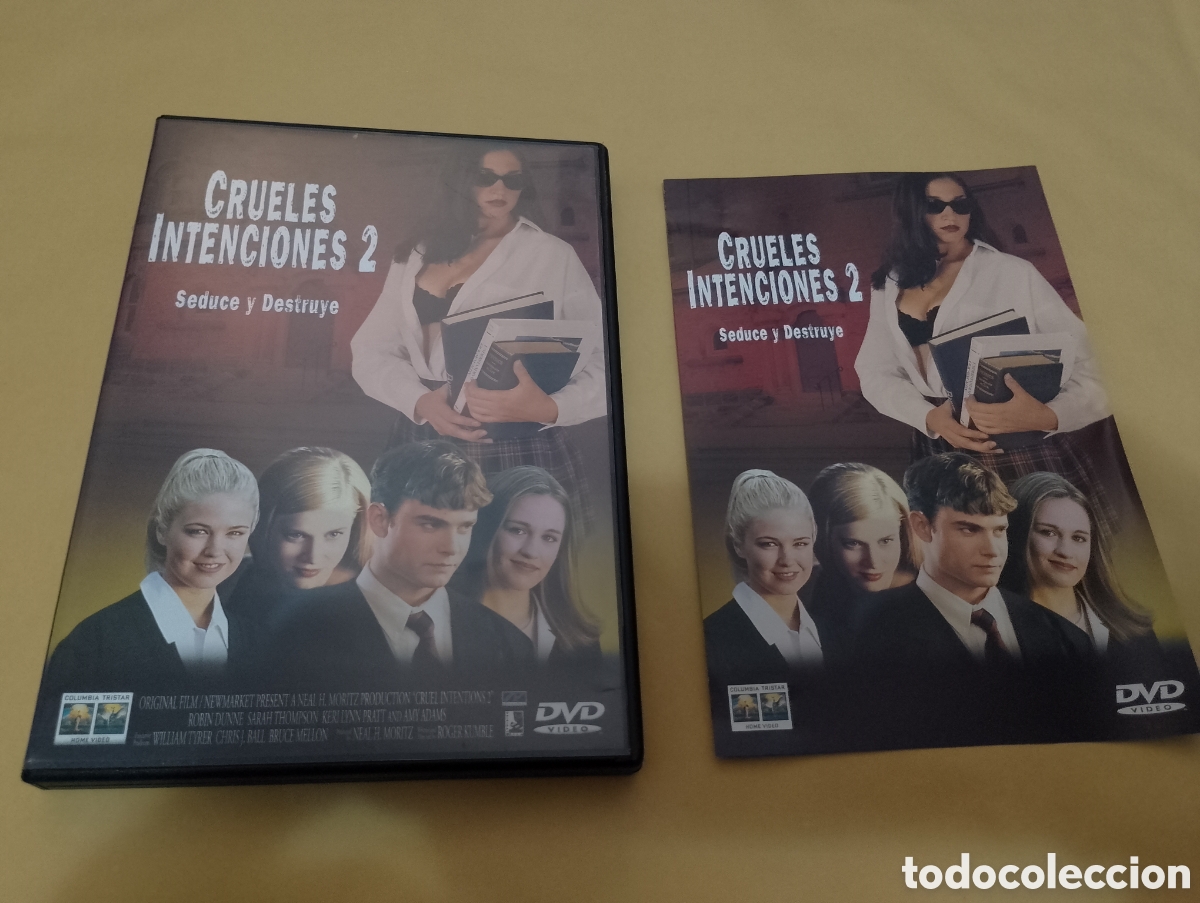 Cinema: Dvd. Crueles intenciones 2. Cl&aacute;sico de culto.