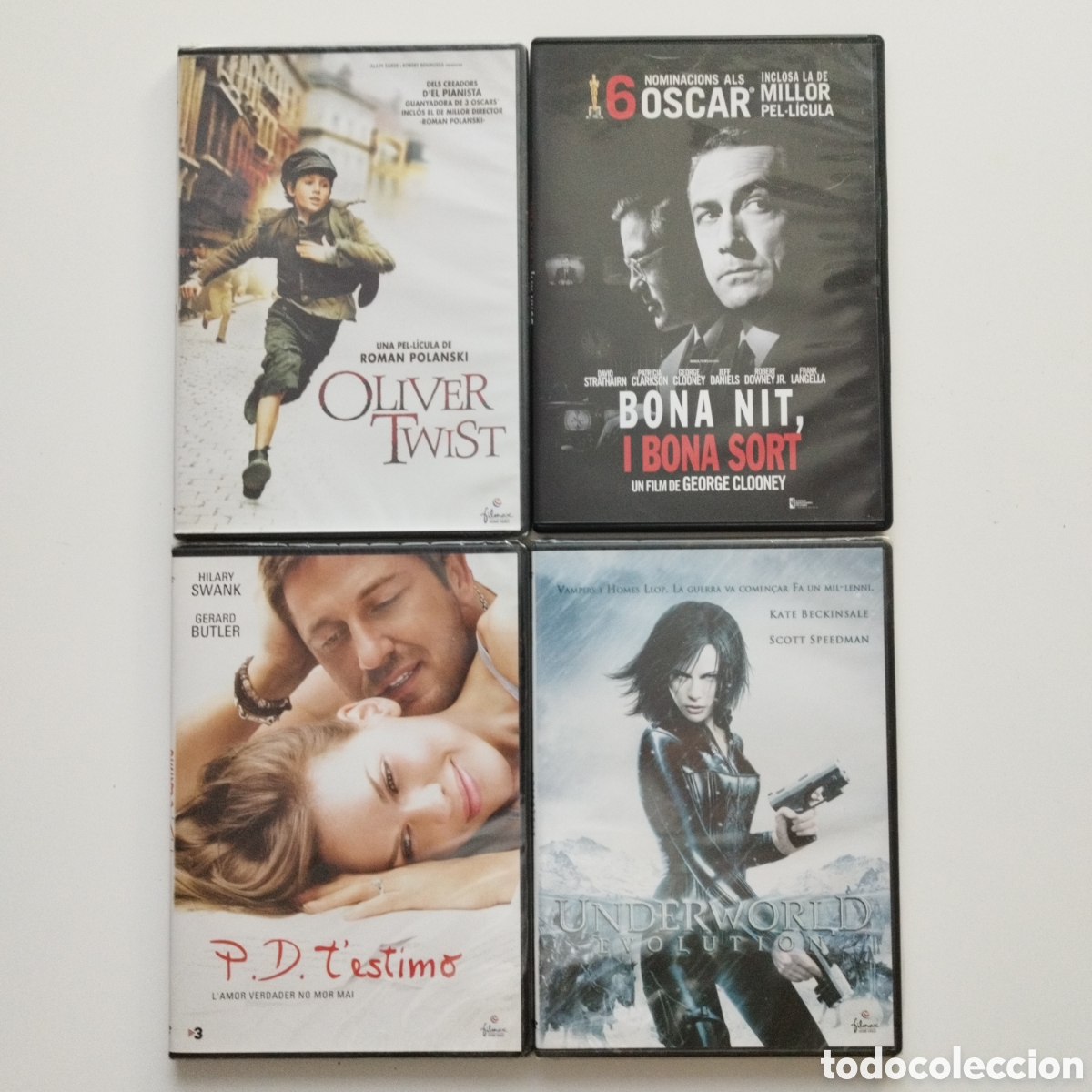 Cine: LOTE 17 DVD EN CATAL&Aacute;N / PELICULAS / 12 DE ELLAS PRECINTADAS