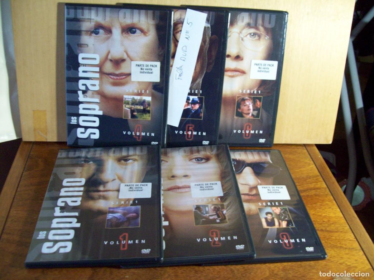 Cine: LOS SOPRANO - PRIMERA TEMPORADA DE 6 DVDS - FALTA EL DVD N&ordm; 5 POR ESO ESTA EN OFERTA