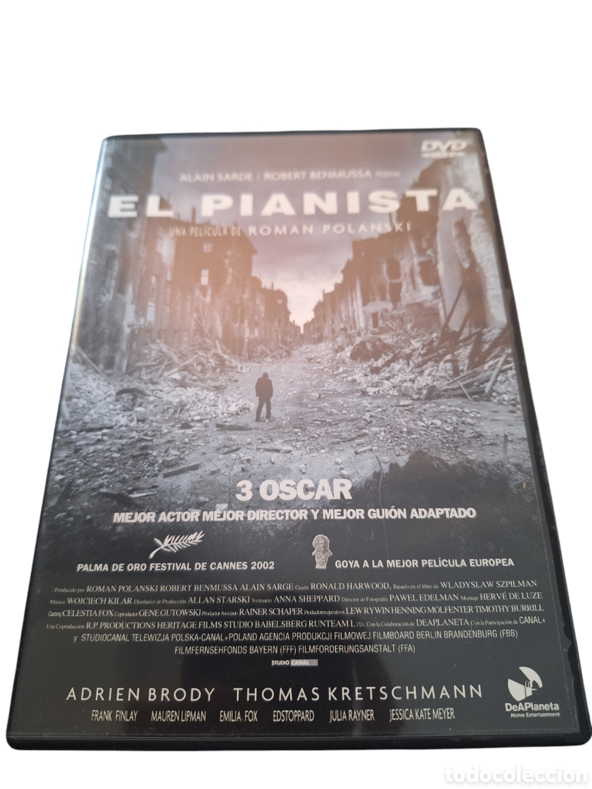 Cinema: S91 el pianista DVD SEGUNDAMANO