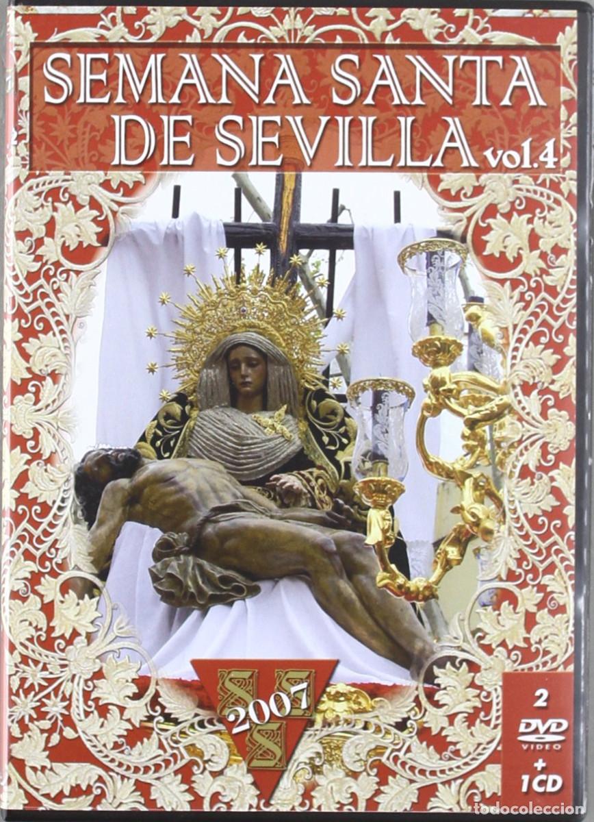 Cine: 'Semana Santa de Sevilla 2007 - Vol. 4'. 2 DVD con documentales + 1 CD con temas musicales.