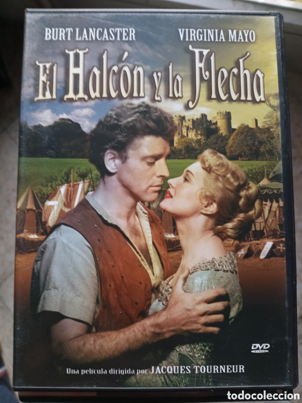 Cine: DVD EL HALCON Y LA FLECHA BURT LANCASTER SLIM - Foto 1