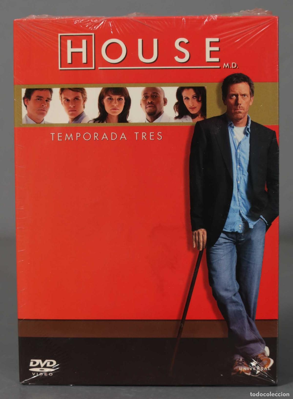 Cine: DVD. HOUSE TEMPORADA TRES. PRECINTADO