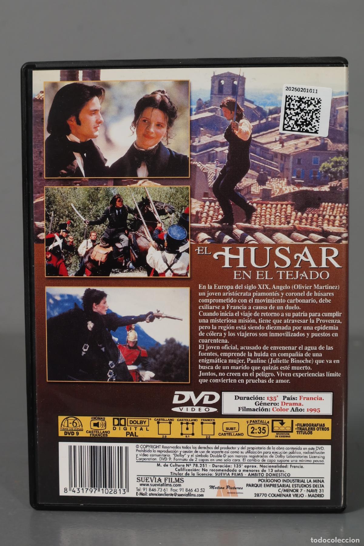 Cine: DVD. EL HUSAR EN EL TEJADO - Foto 2