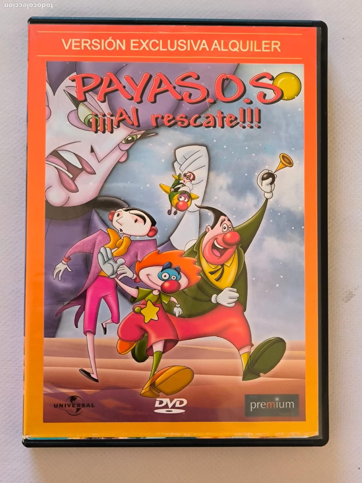 Cine: DVD PAYAS.O.S &iexcl;&iexcl;&iexcl;AL RESCATE!!! - PAYASOS AL RESCATE - EDICION DE ALQUILER (278)