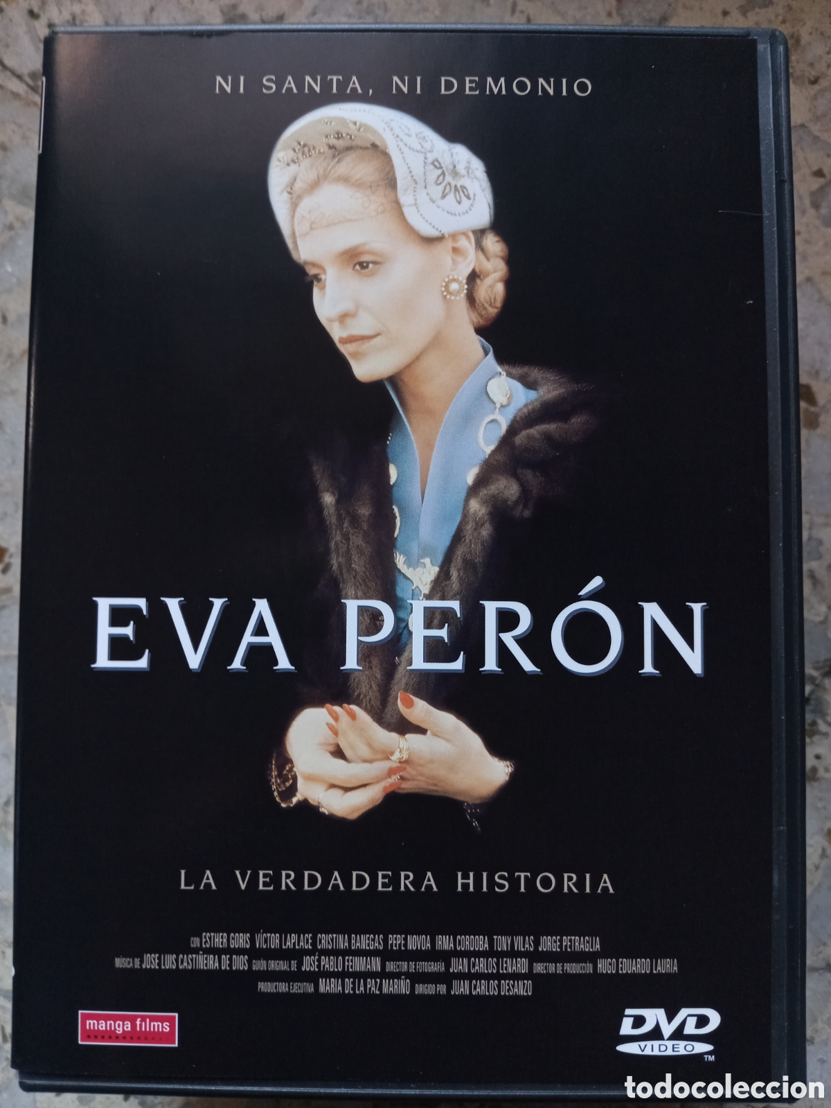 Cine: DVD EVA PERON ESTHER GORIS - Foto 1