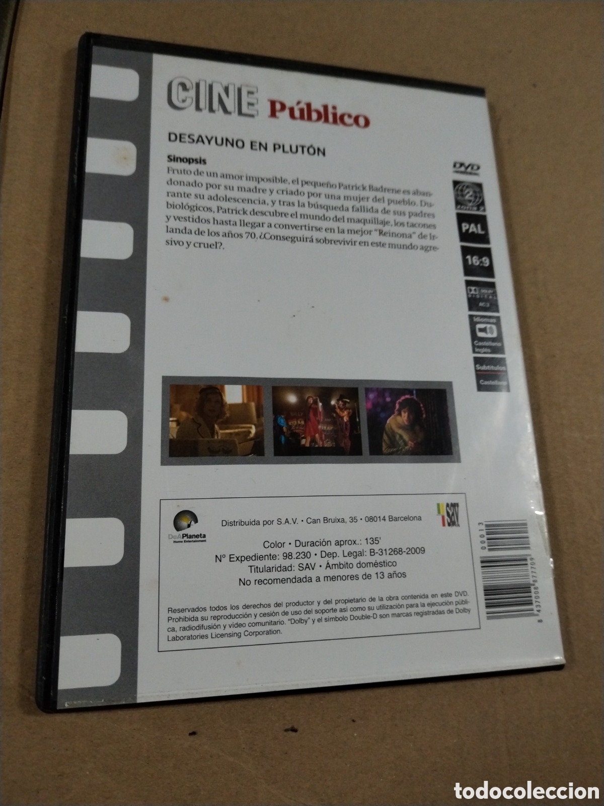Cine: Desayuno en Plut&oacute;n. DVD. - Foto 2