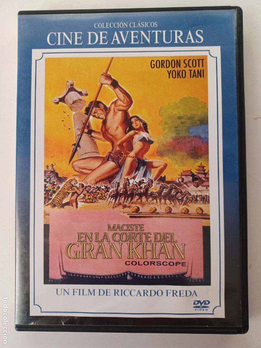 Cine: DVD MACISTE EN LA CORTE DEL GRAN KHAN