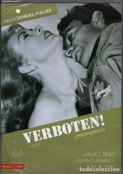 Cine: VERBOTEN (PROHIBIDO) DVD-(S. FULLER) UN SOLDADO AMERICANO HERIDO SE ENAMORA DE LA MUJER QUE LE CUIDA