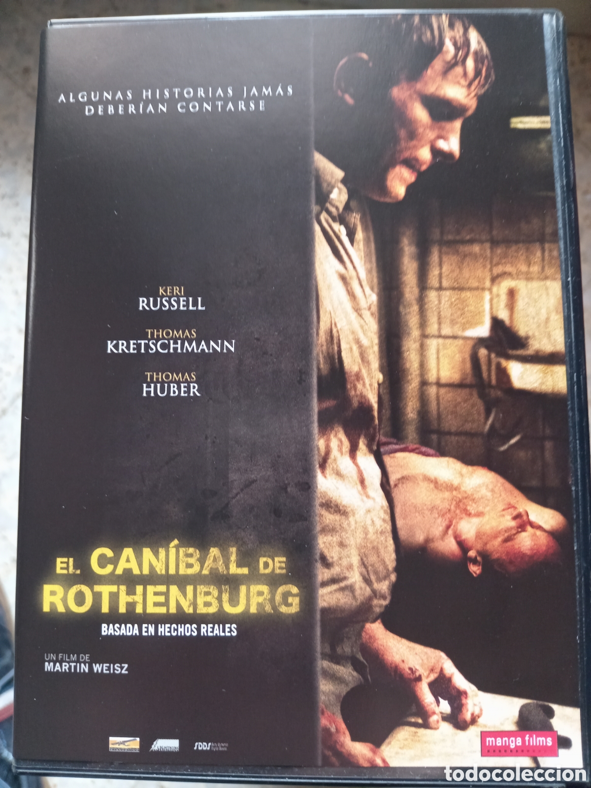 Cine: DVD EL CANIBAL DE ROTHENBURG KERI RUSSEL