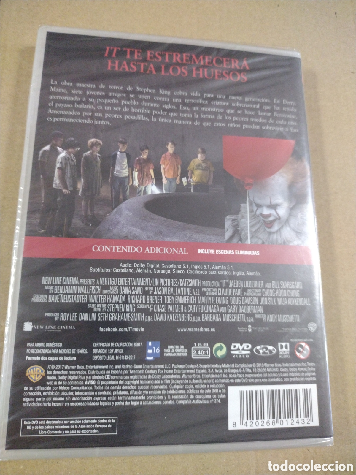 Cine: It. Stephen King. DVD. Precintado - Foto 2