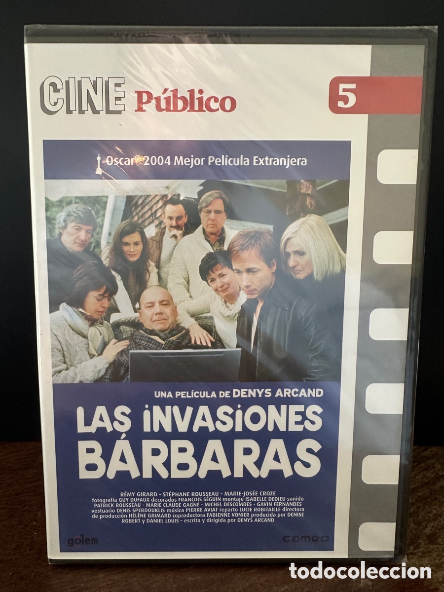 Cine: Las Invasiones B&aacute;rbaras (DVD) Denys Arcand *Precintado*