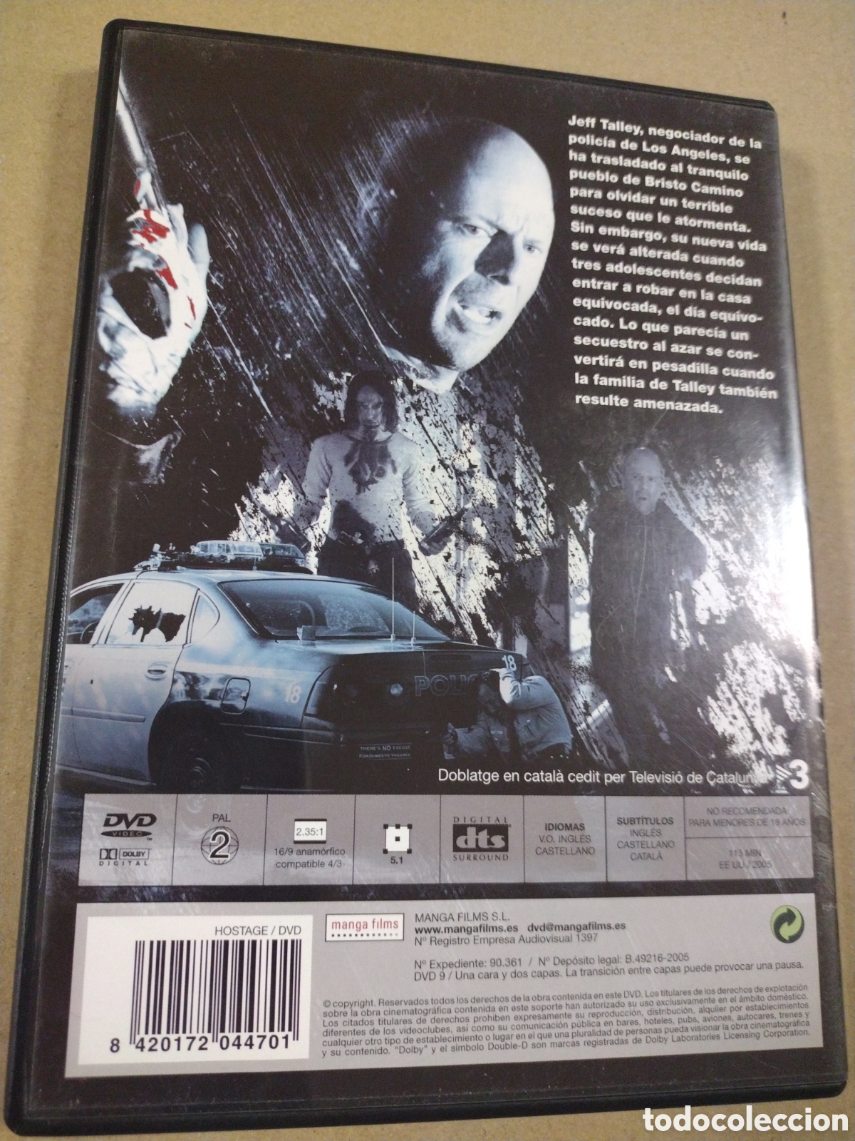 Cine: HOSTAGE. Bruce Willis. DVD - Foto 2