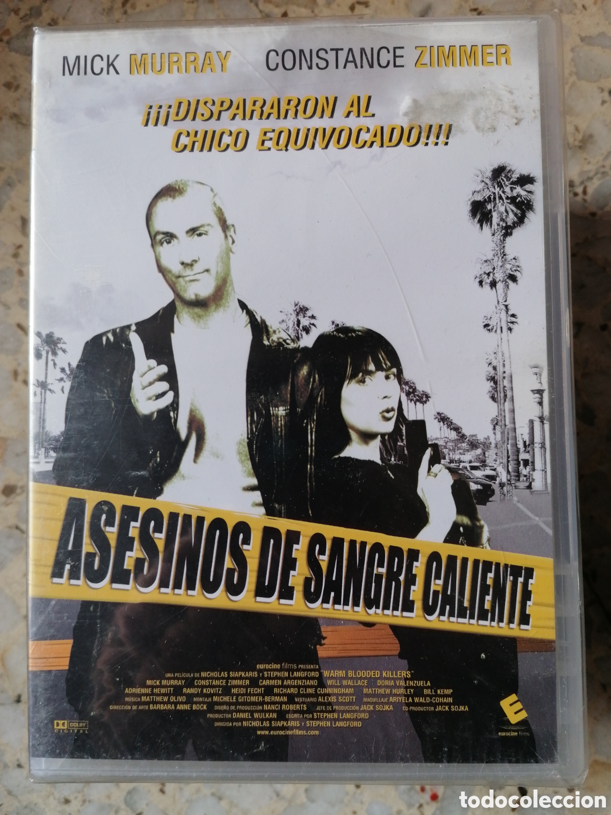 Cine: DVD ASESINOS DE SANGRE CALIENTE MICK MURRAY NUEVO PRECINTADO