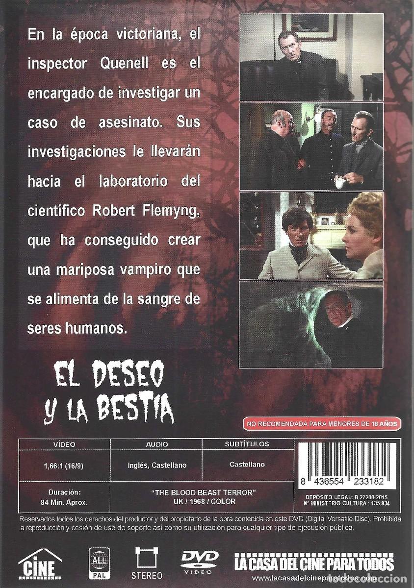 Cine: EL DESEO Y LA BESTIA PETER CUSHING - Foto 2