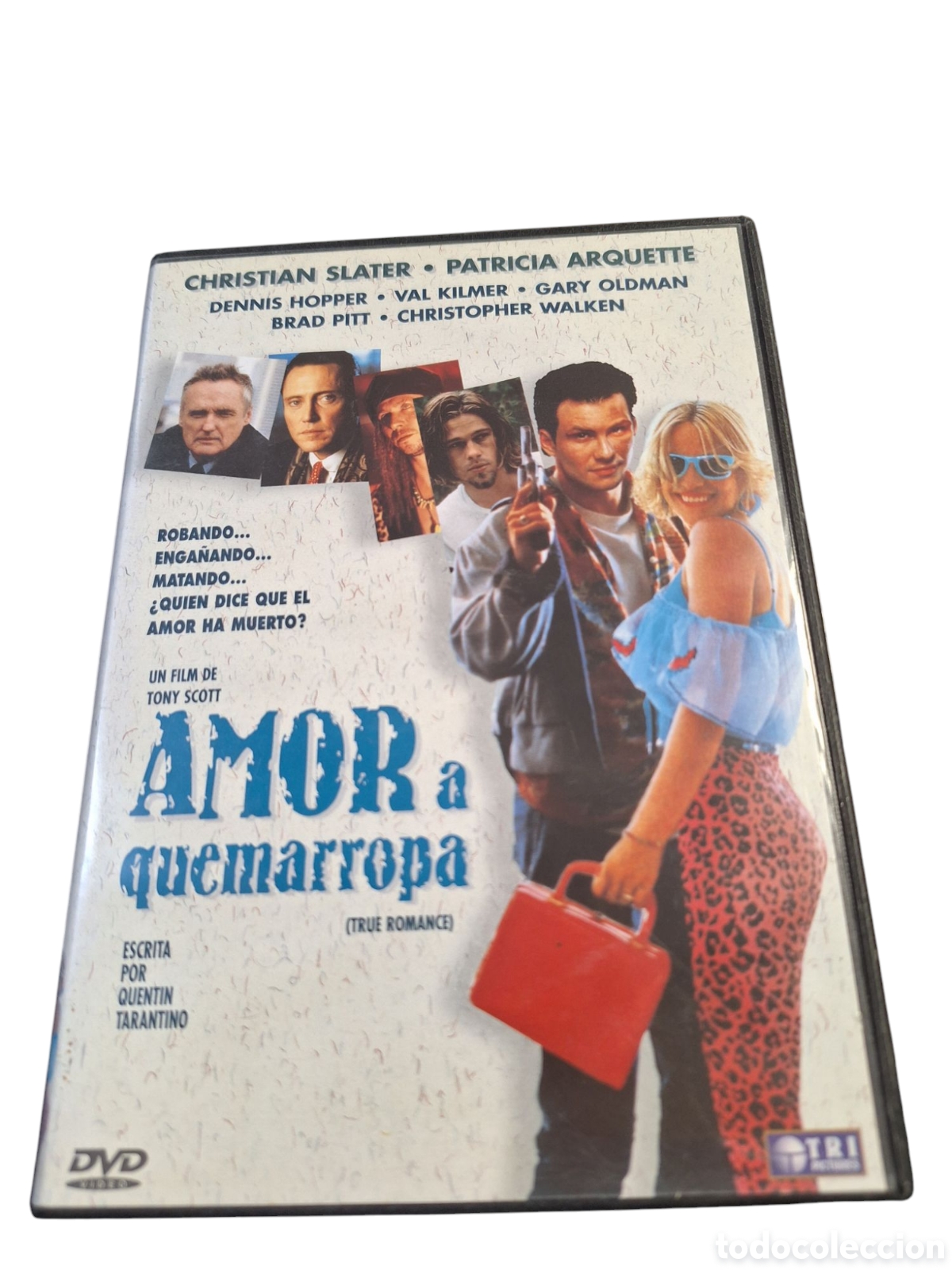 Cine: S675 amor a quemarropa DVD SEGUNDAMANO