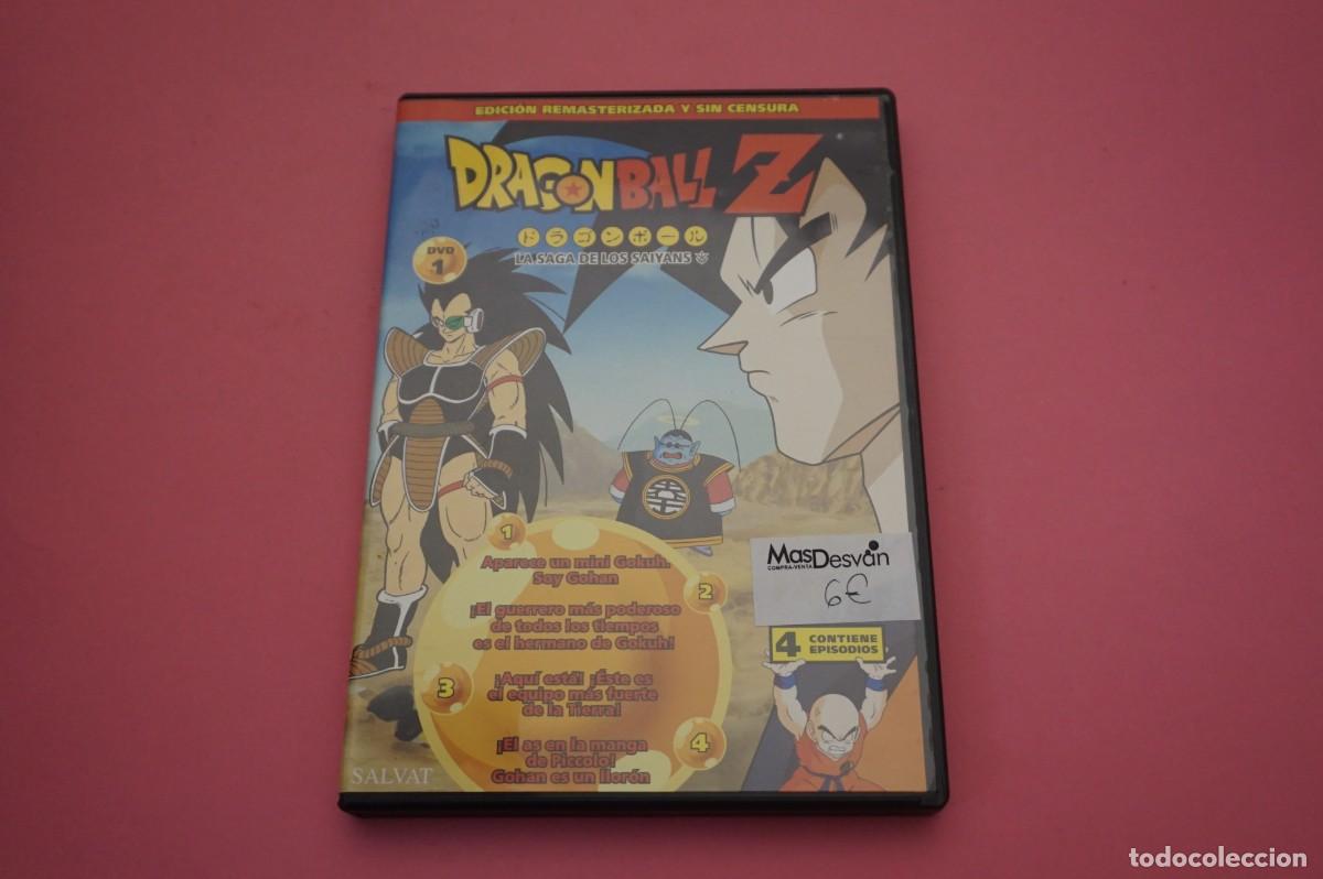 Cinema: 0/ DVD - DRAGON BALL Z - LA SAGA DE LOS SAIYANS - DVD 1 - CONTIENE 4 EPISODIOS