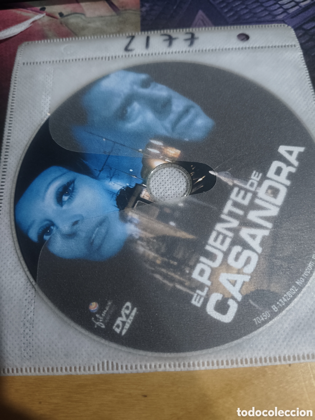 Cinema: El puente de Casandra DVD -2177 (disco solo)