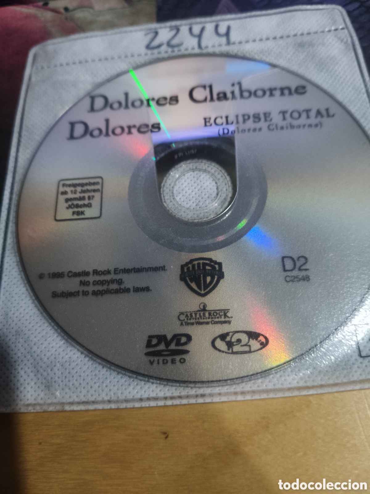 Cine: Eclipse total DVD -2244 (disco solo( - Foto 1