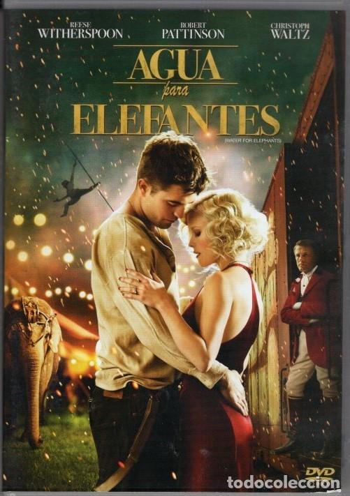 Cine: AGUA PARA ELEFANTES DVD- SOBRE EL AMOR PROHIBIDO EN EL MUNDO DEL CIRCO