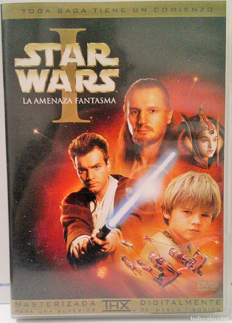 Cine: DVD E010 PELICULA STAR WARS I LA AMENAZA FANTASMA2 DVD