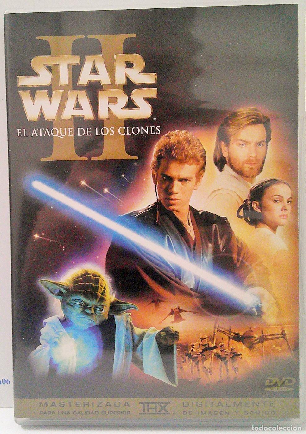 Cinema: DVD E010 PELICULA STAR WARS II EL ATAQUE DE LOS CLONES 2 DVD