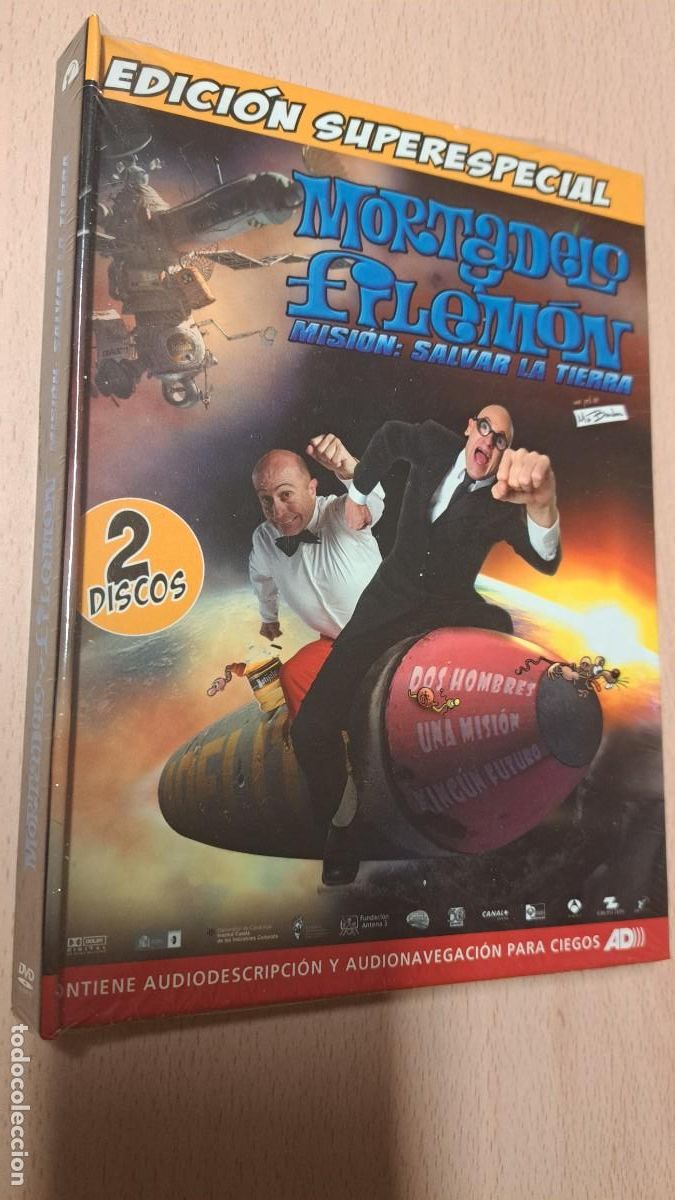 Cine: MORTADELO Y FILEMON Mission: Salvar la Tierra (precintado)