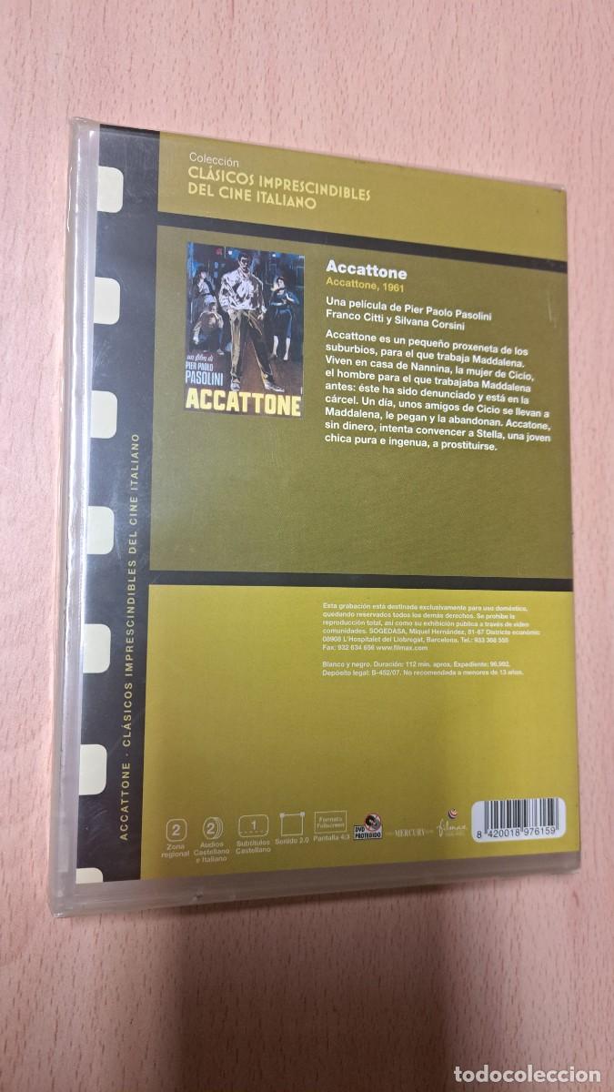 Cine: ACCATTONE (DVD precintado) - Foto 2