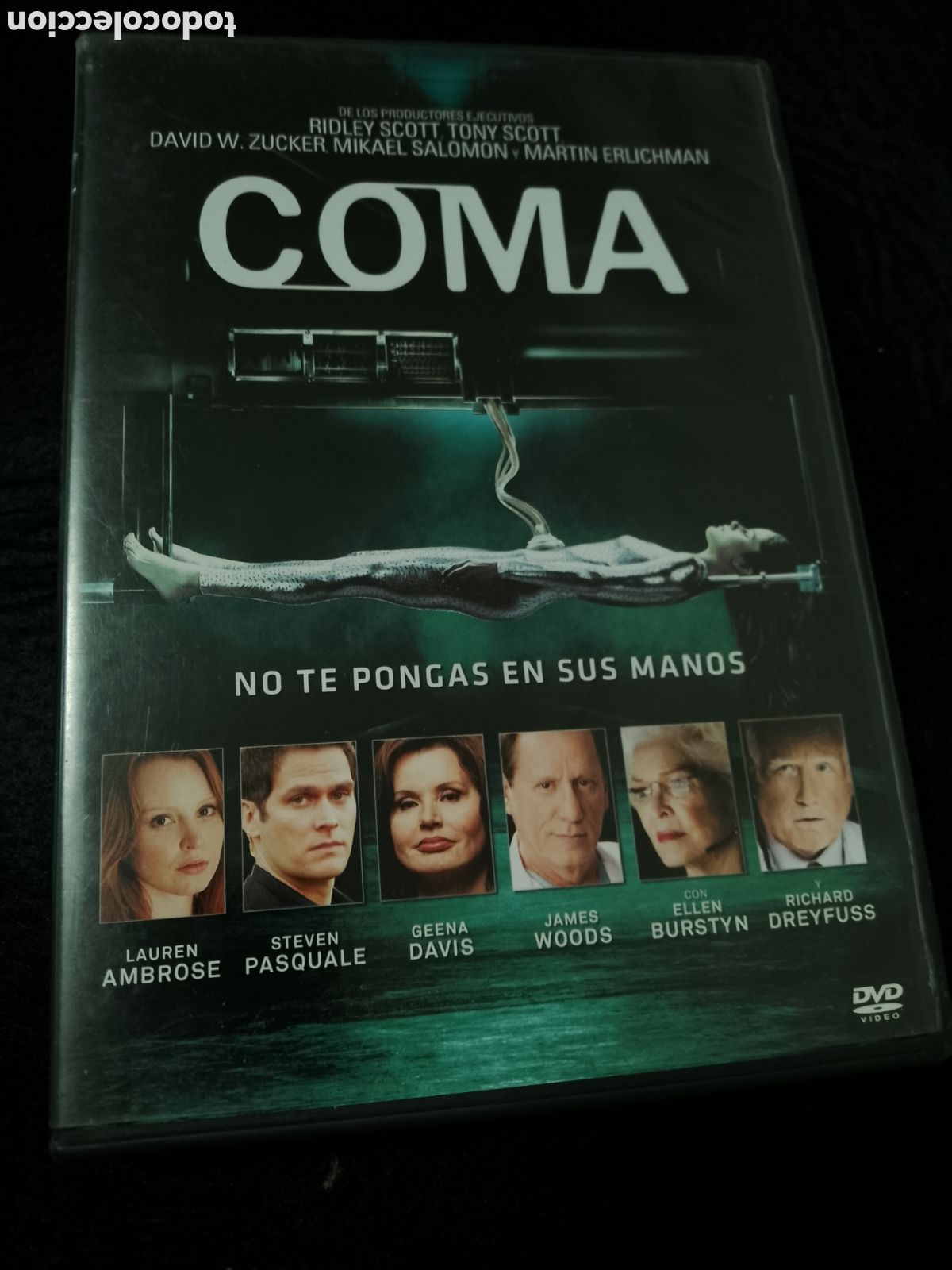 Cine: COMA - CUIDADO CON EL QUIROFANO 8 - DVD