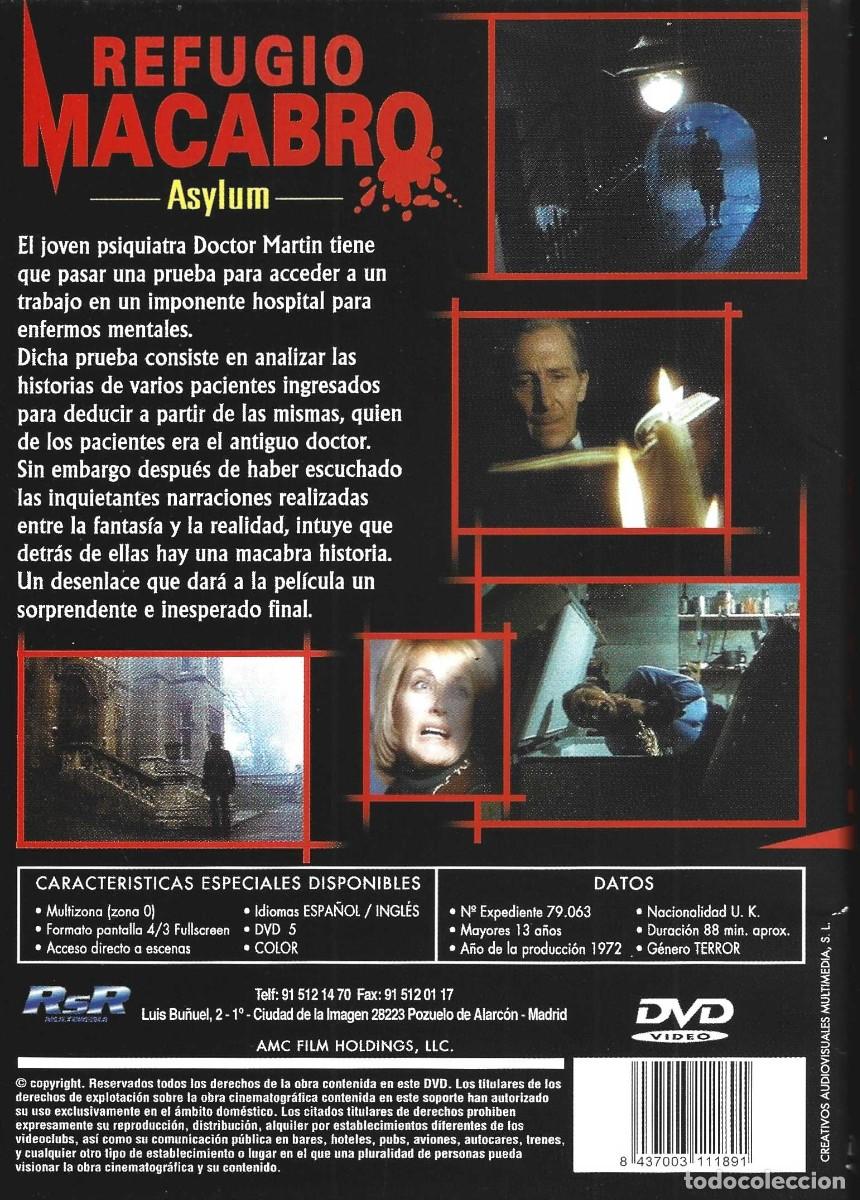 Cine: REFUGIO MACABRO PETER CUSHING - Foto 2