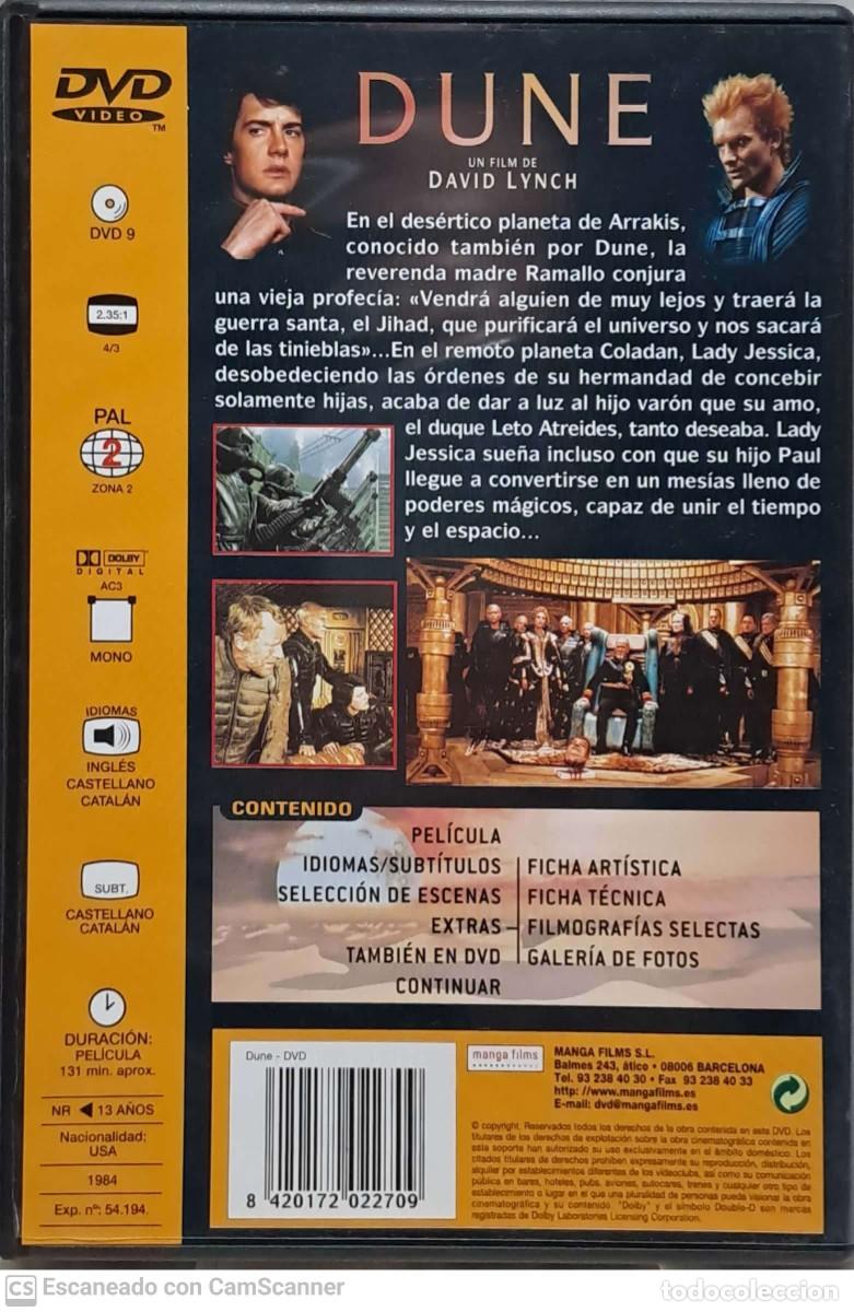 Cine: DUNE / David Lynch DVD - Foto 2
