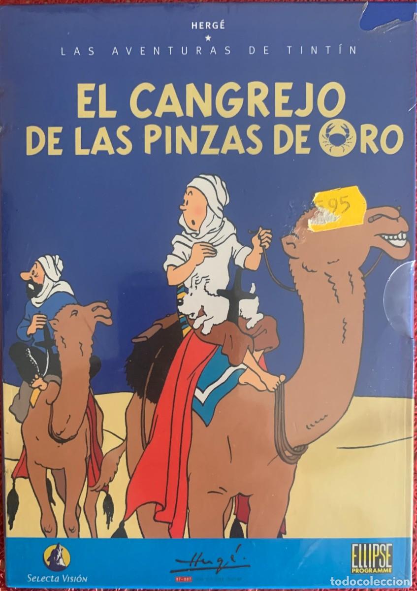 Cine: Tint&iacute;n: EL CANGREJO DE LAS PINZAS DE ORO (