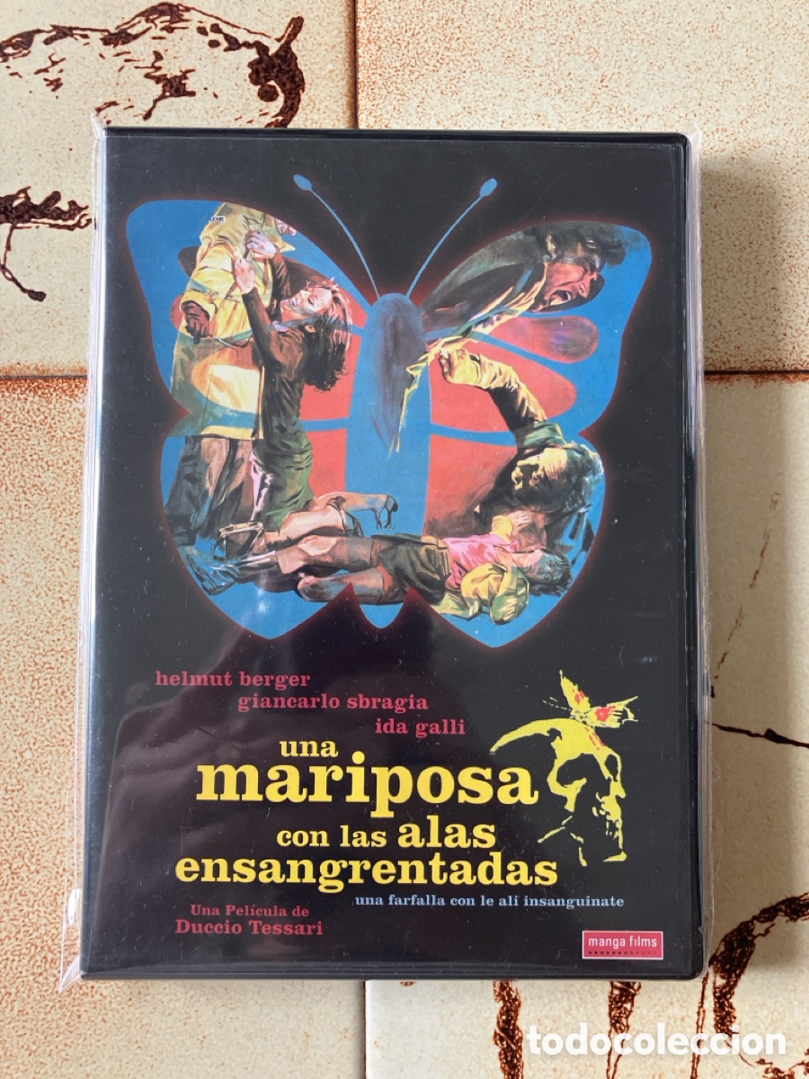 Cine: Una Mariposa Con Las Alas Ensangrentadas / DVD / Giallo
