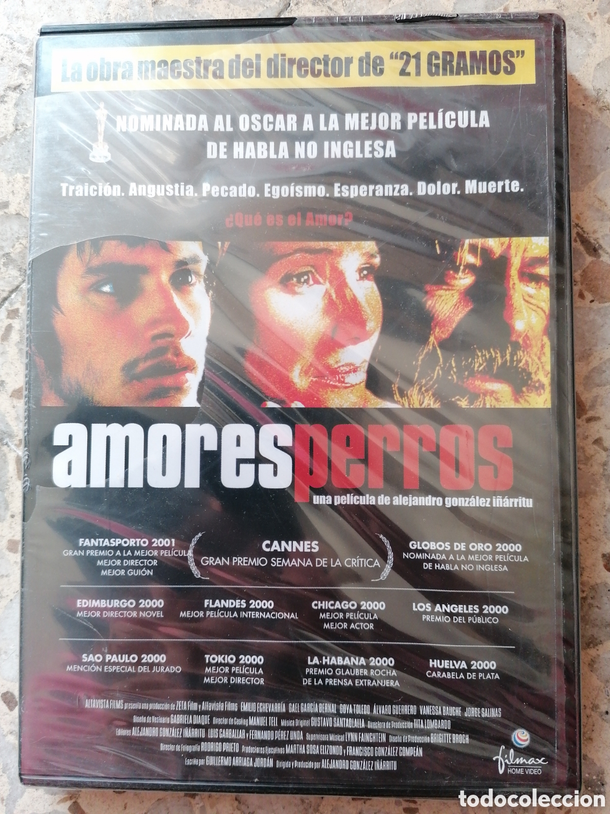 Cine: DVD AMORES PERROS ALEJANDRO GONZALEZ I&Ntilde;ARRITU NUEVO PRECINTADO
