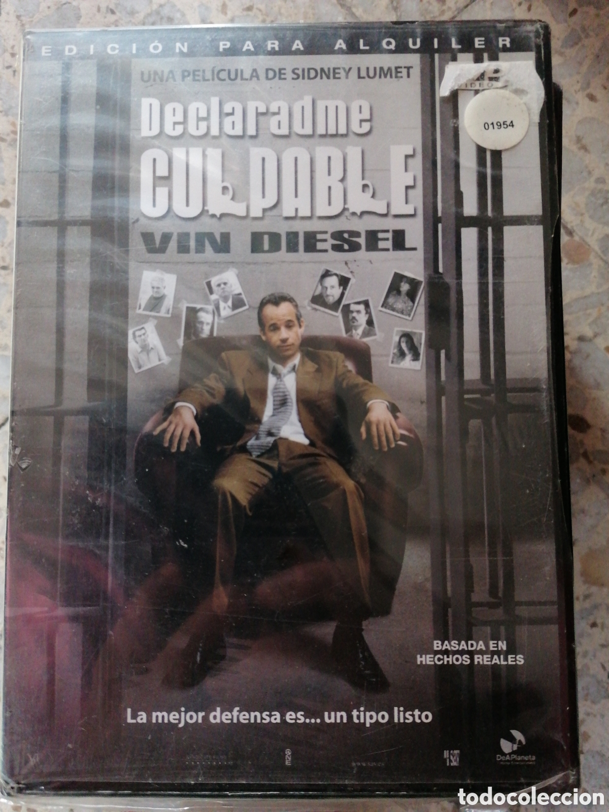 Cine: DVD DECLARADME CULPABLE VIN DIESEL NUEVO PRECINTADO
