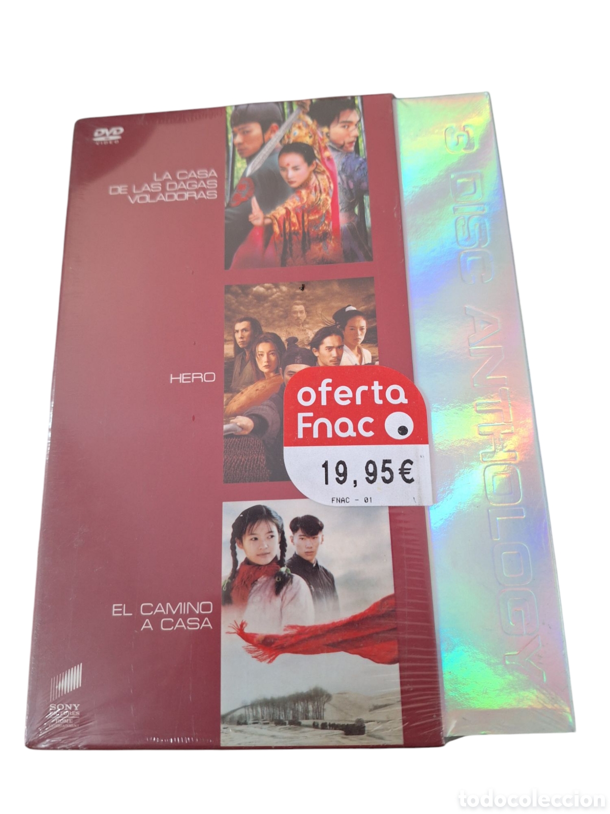 Cin&eacute;ma: ND350 pack la casa de las dagas voladoras / hero / el camino a casa DVD NUEVO PRECINTADO