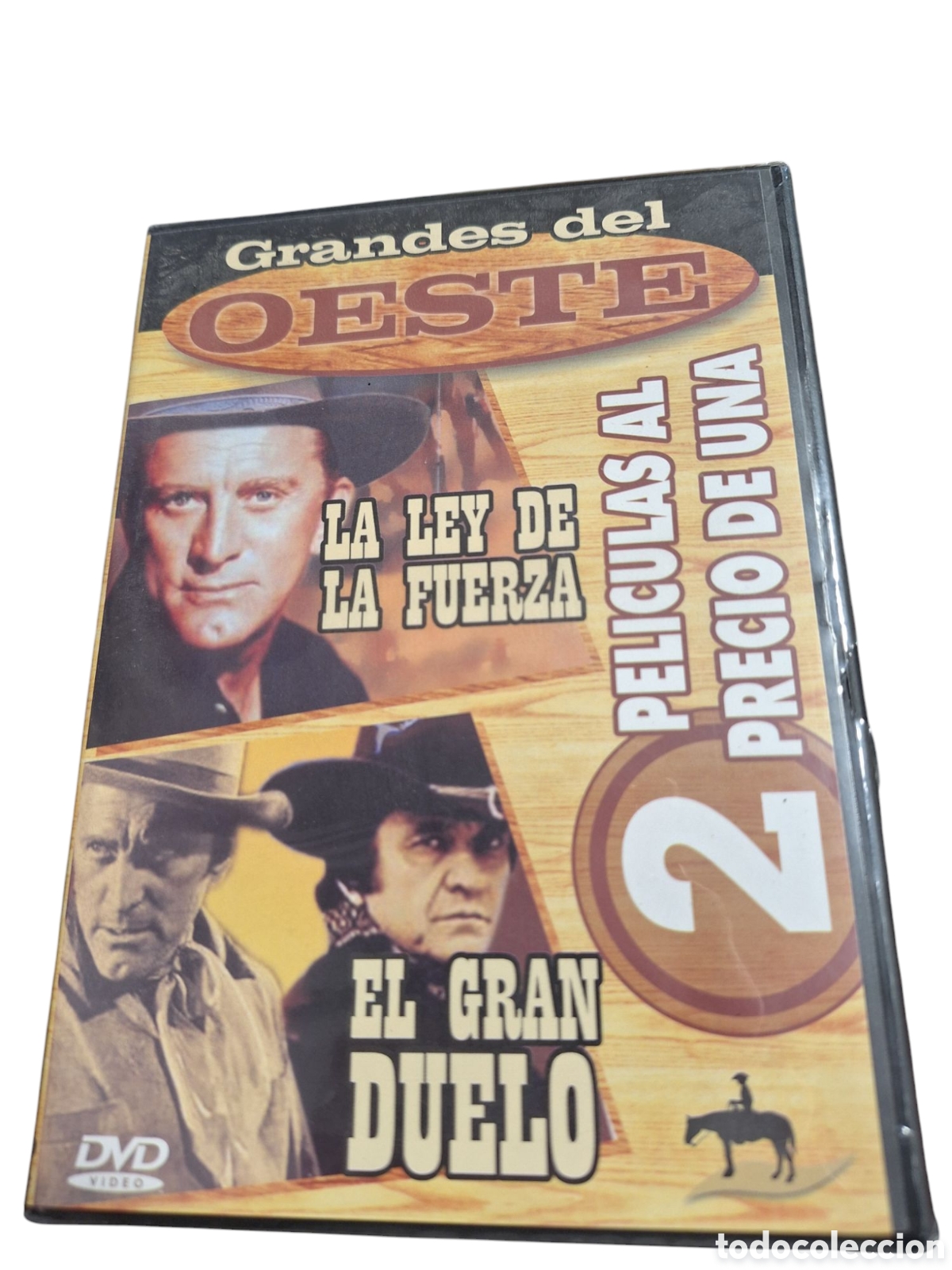 Cine: ND348 pack la ley de la fuerza / el gran duelo DVD NUEVO PRECINTADO