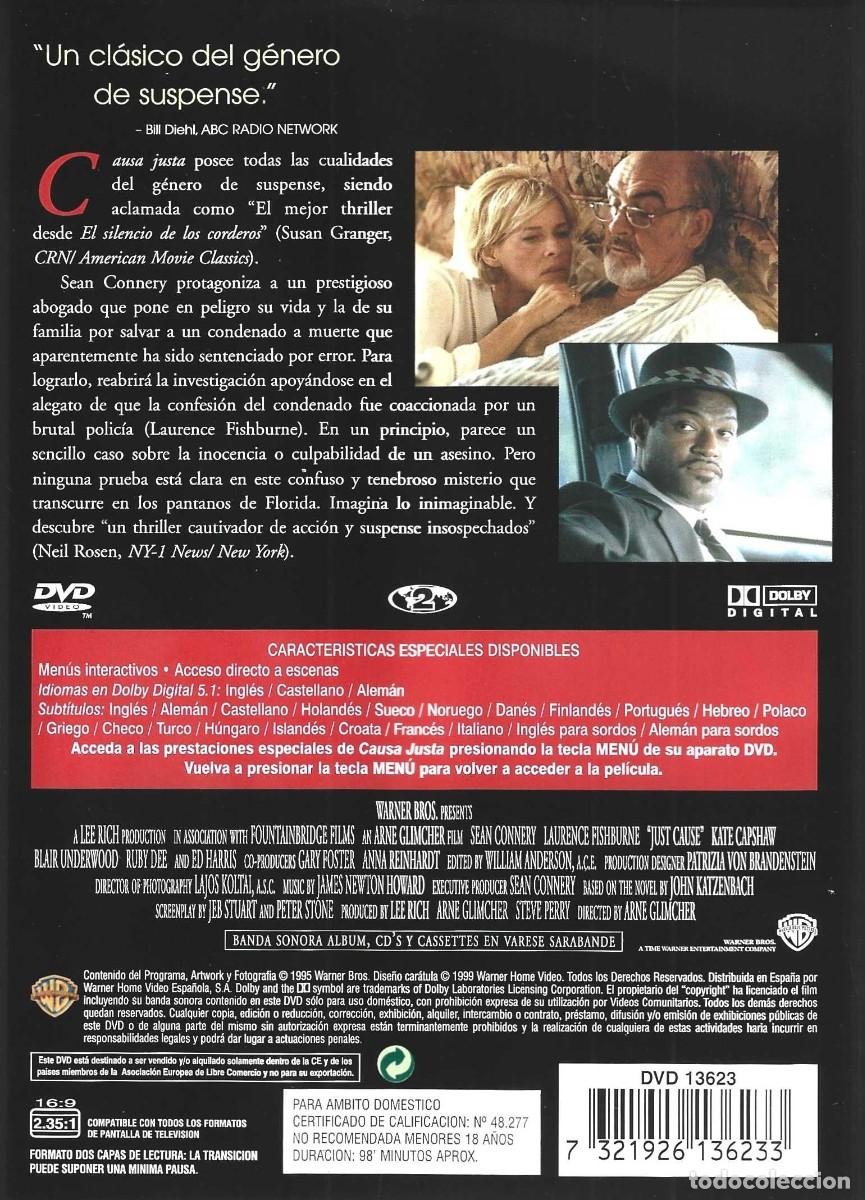 Cine: CAUSA JUSTA SEAN CONNERY - Foto 2