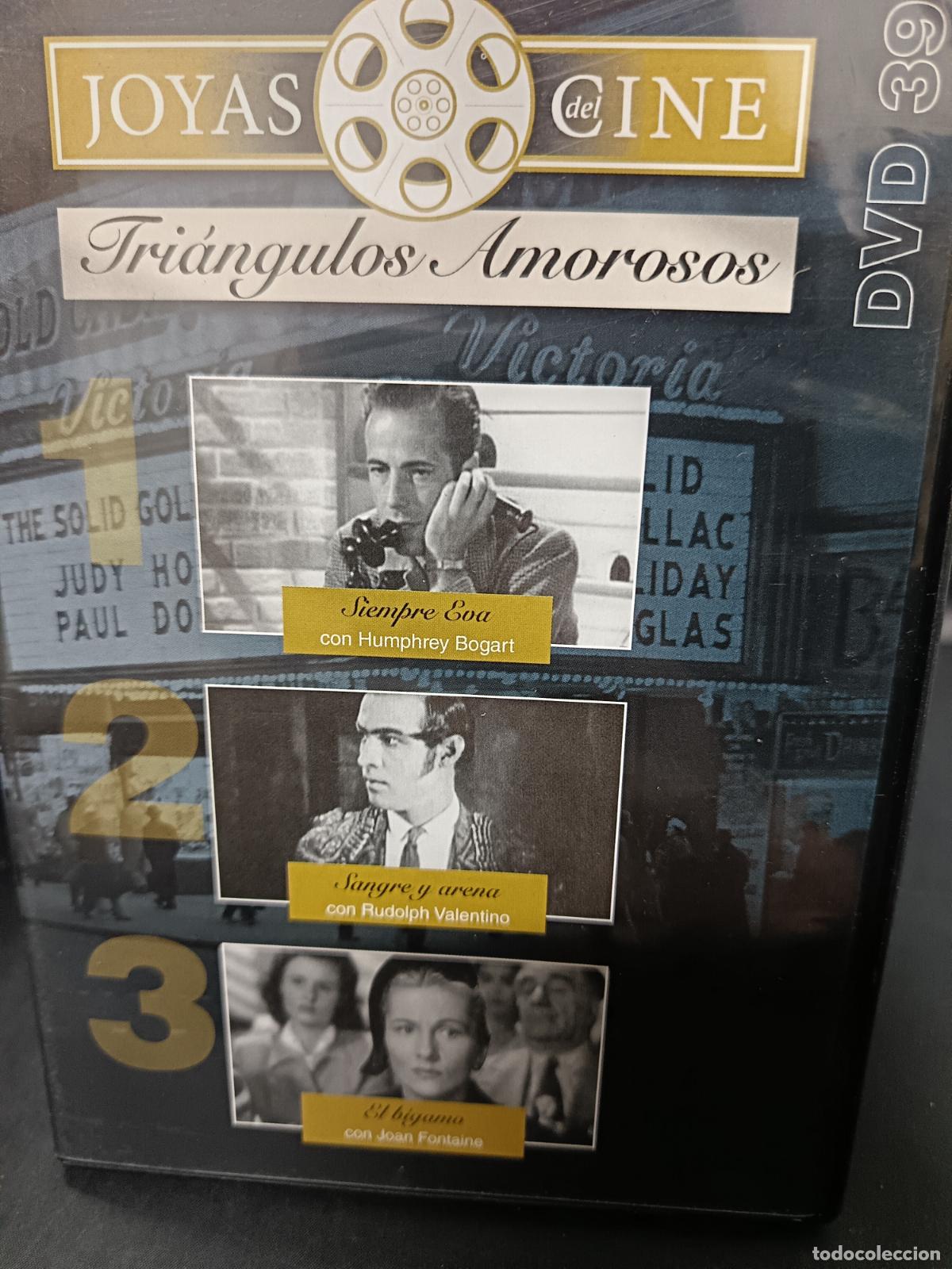 Cine: SIEMPRE EVA, EL BIGAMO Y SANGRE Y ARENA. DVD 39 JOYAS DEL CINE TRIANGULOS AMOROSOS