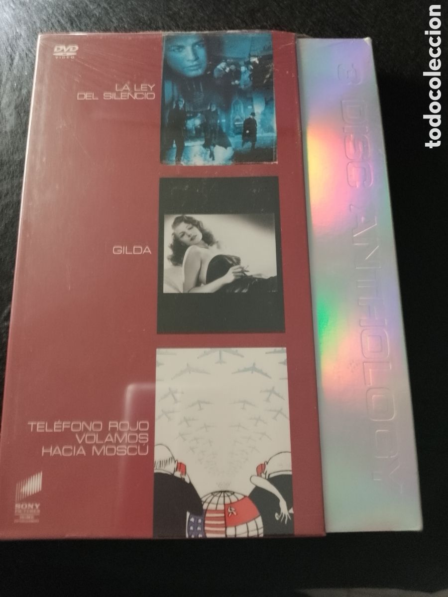 Cine: GILDA - LA LEY DEL SILENCIO - TELEFONO ROJO VOLAMOS HACIA MOSCU - NUEVO PRECINTADO