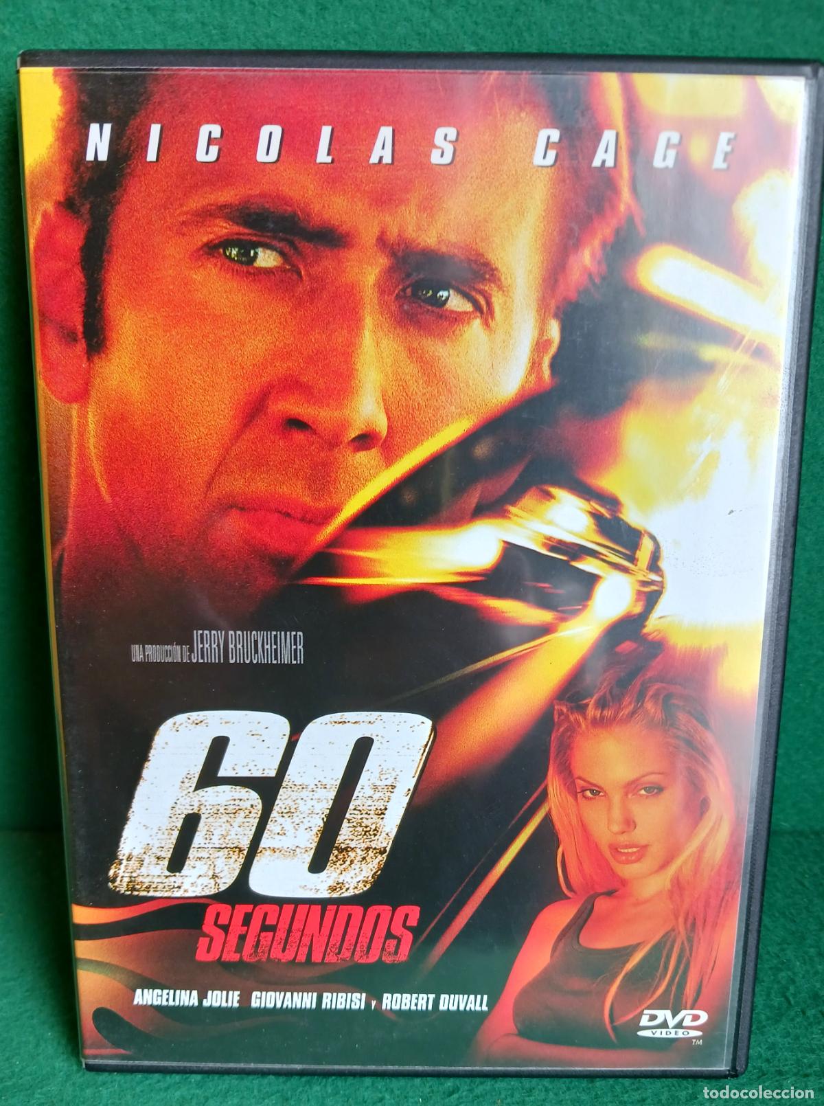 Kino: PELICULA DVD - NICOLAS CAGE - 60 SEGUNDOS - 1 DVD - PERFECTO ESTADO - SIN USAR