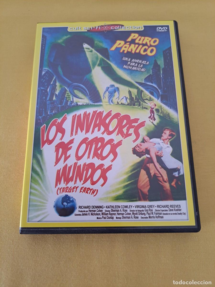 Cine: LOS INVASORES DE OTROS MUNDOS (TARGET EARTH) - COLLECTION CULT SCI-FI 1954 - DVD